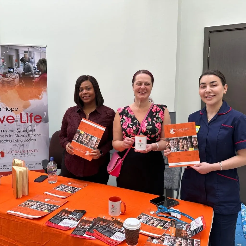 GKF Team Visit to Ealing Hospital